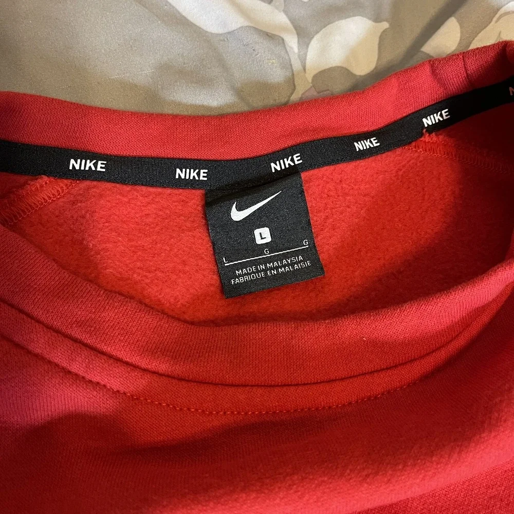 Nike Sweatshirt Women's Large Cardinal Basketball Red Gray‎ Louisville